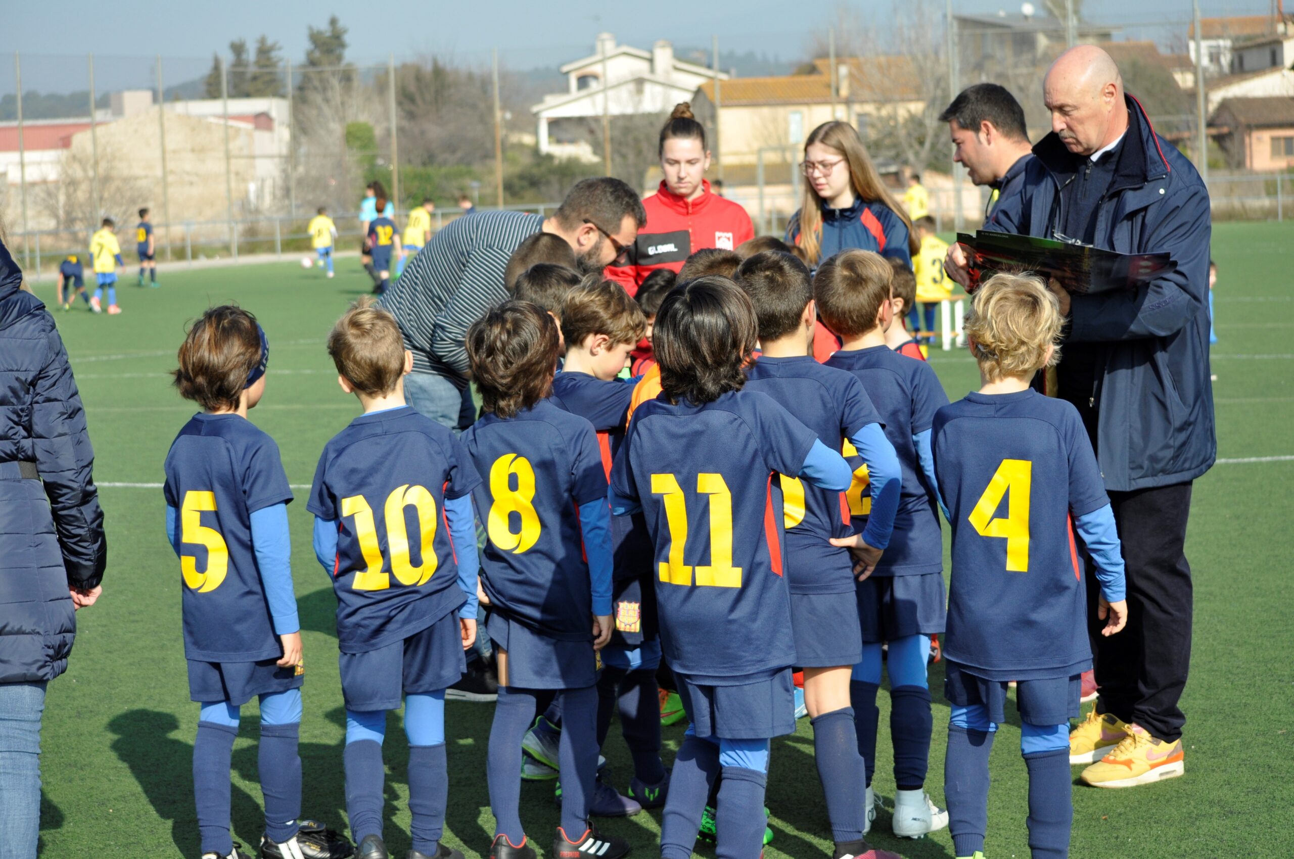 Jugadors de la PBR La Roca en un partit
